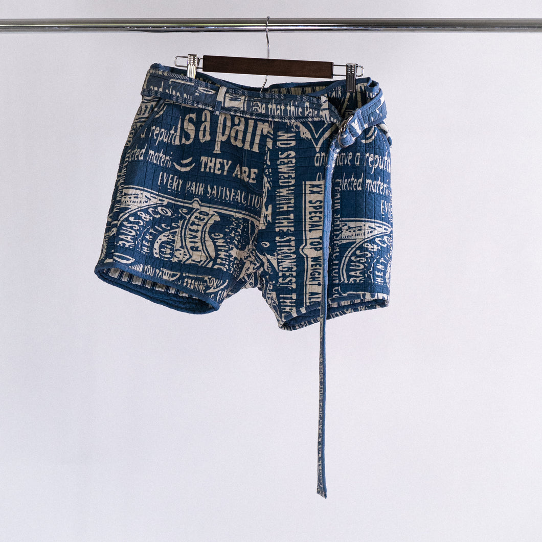 Vintage Levi's quilted shorts